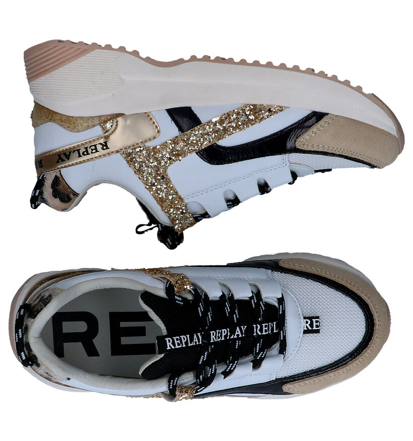 Replay Flys Witte Sneakers voor meisjes (306515)