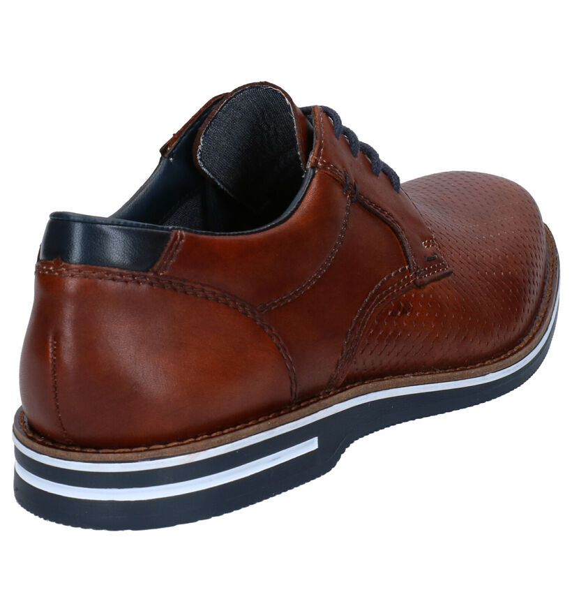 Rieker Chaussures habillées en Cognac en cuir (273573)