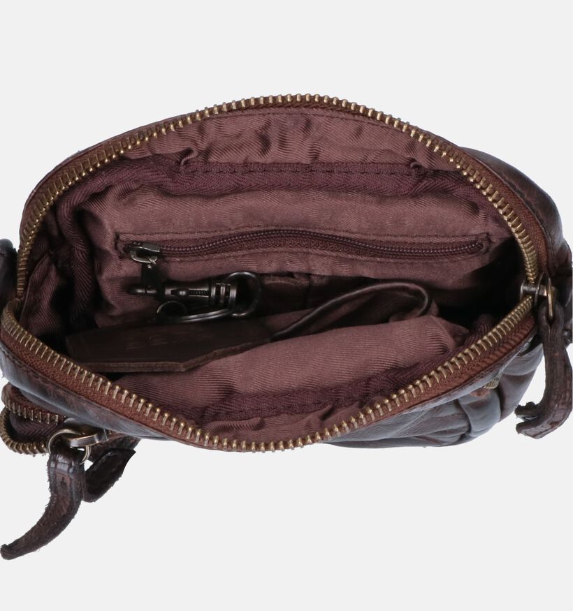 Bear Design Sac à bandoulière en Brun pour hommes (358892)