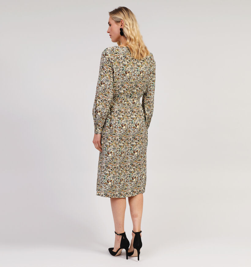JDY Elia Robe boho en Jaune pour femmes (351394)