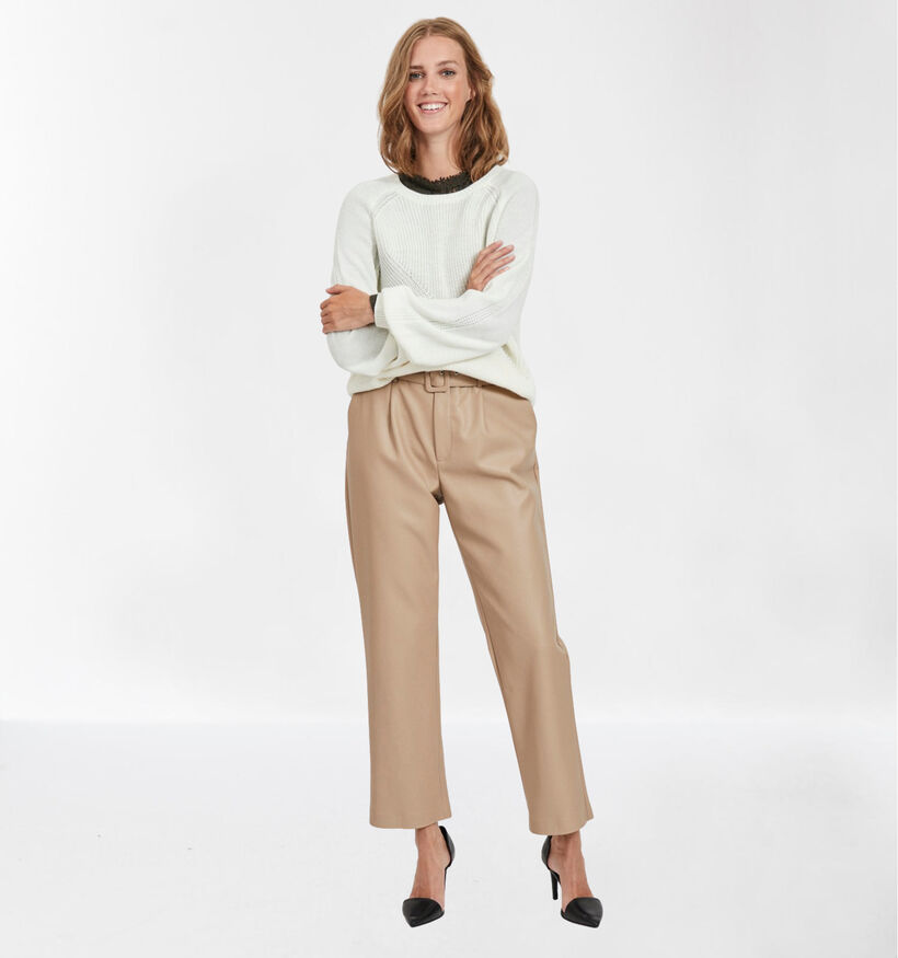 Vila Pantalon en Beige (284160)