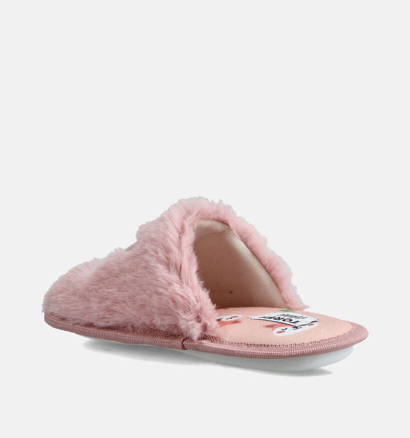 Torfs Home Fox Roze Pantoffels Torfs Home Fox Roze Pantoffels voor meisjes (365529)