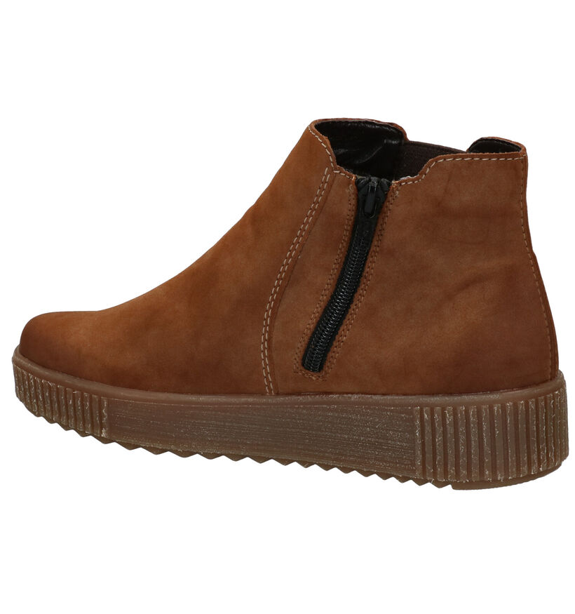 Rieker Cognac Bottines in nubuck (297942)