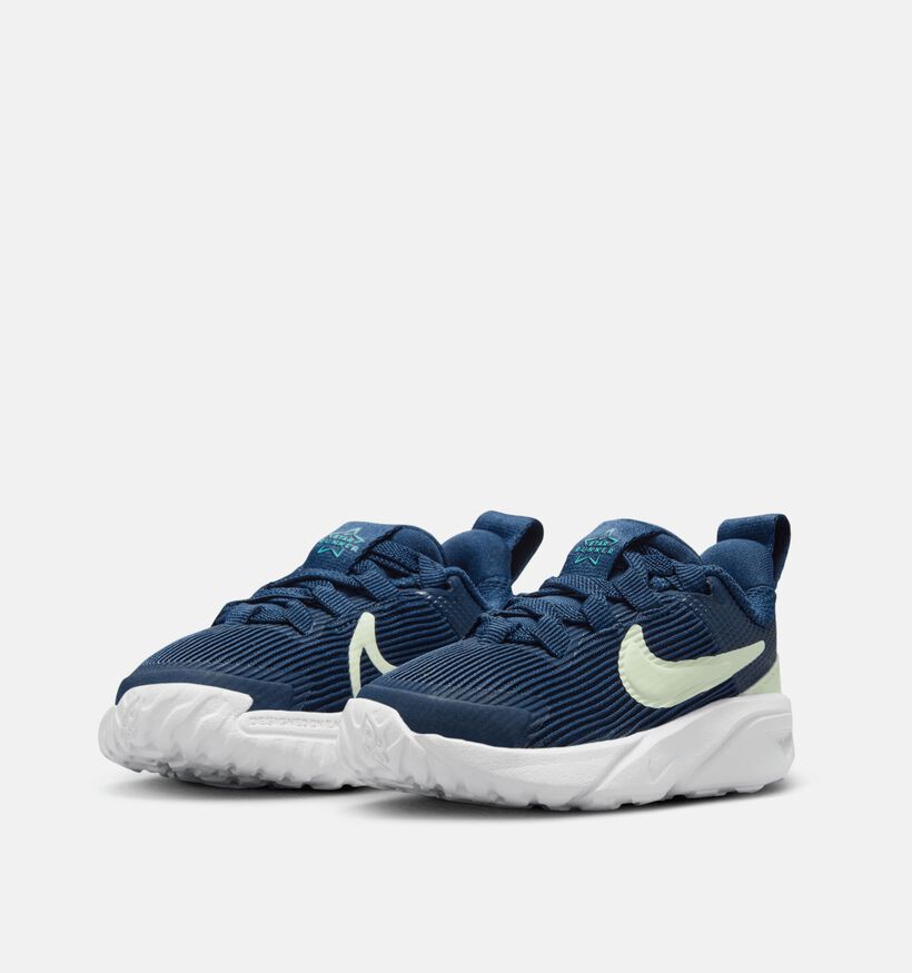 Nike Star Runner Blauwe Sneakers voor jongens, meisjes (357356)