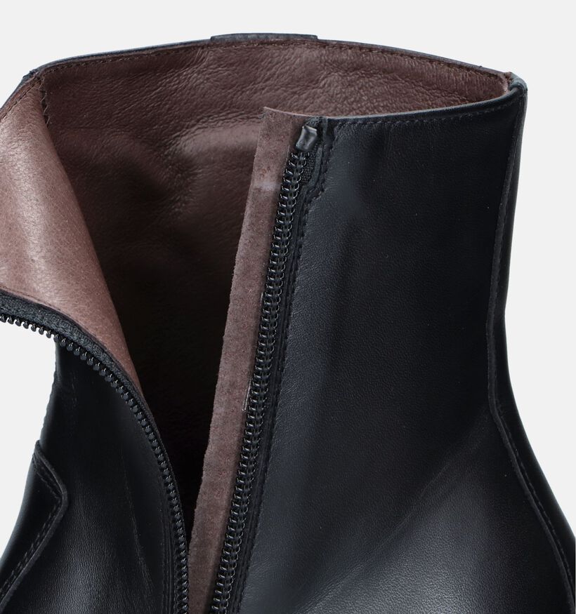 NeroGiardini Bottines avec talon carré en Noir pour femmes (345559)