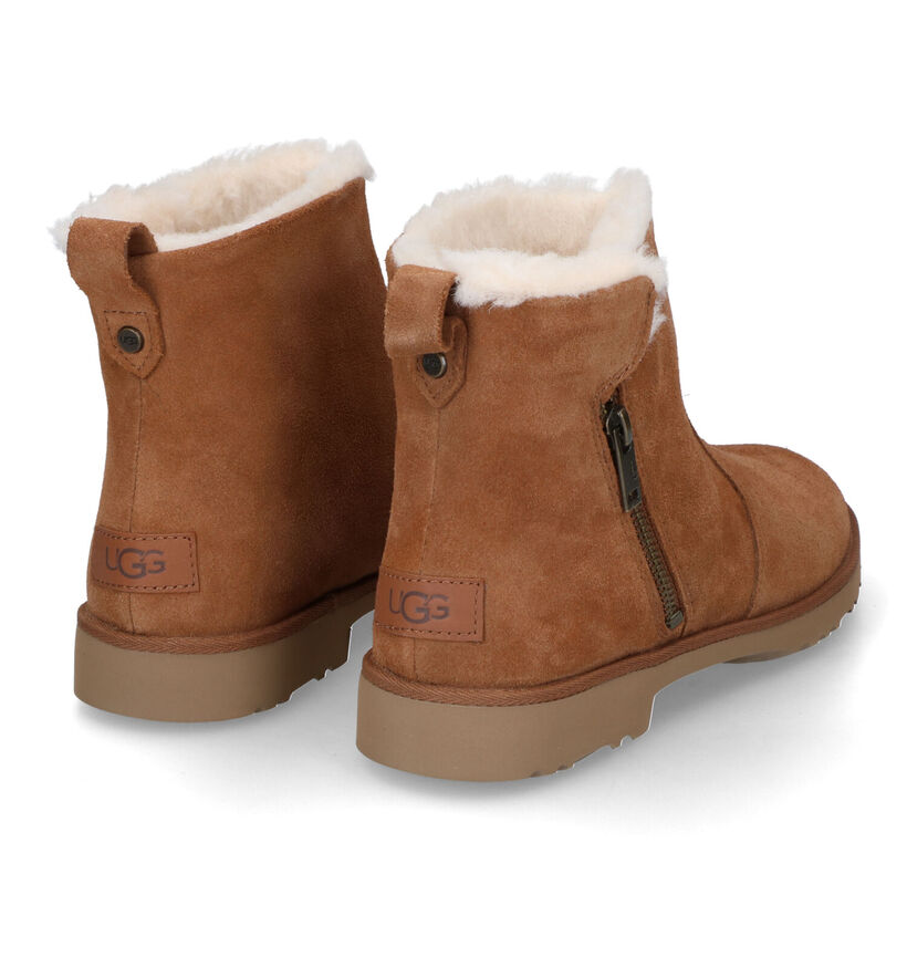 UGG Romely Bottines en Cognac pour femmes (313757)