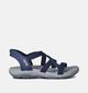 Skechers Reggae Slim Stretch Flex Blauwe Sandalen voor dames (354740)
