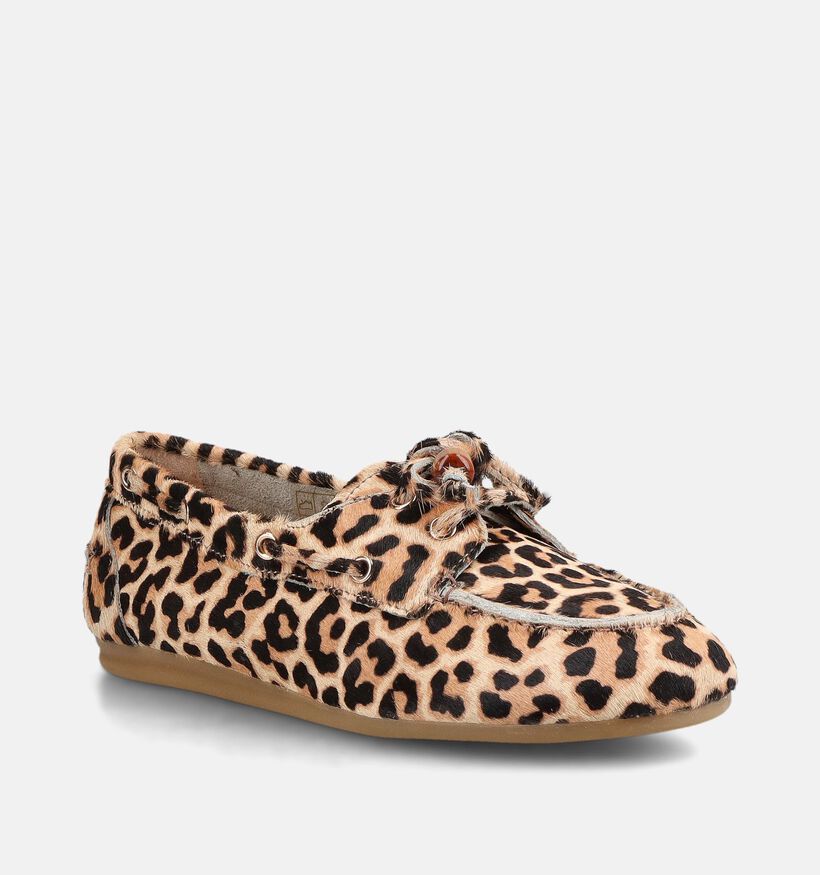 Poelman Chaussures bateau en Marron pour femmes (386176)