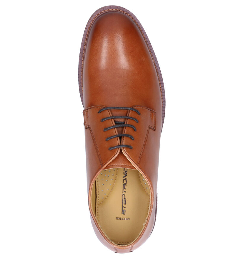 Steptronic Banbury Chaussures habillées en Cognac en cuir (259268)