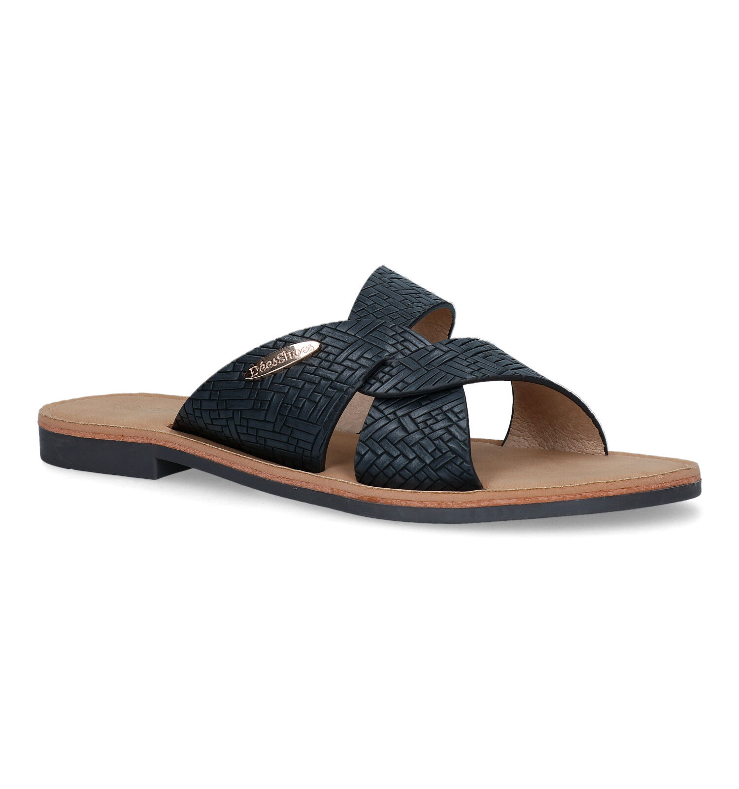 Dees Shoes Mimais Blauwe Slippers Dames Slippers Online op TORFS.BE