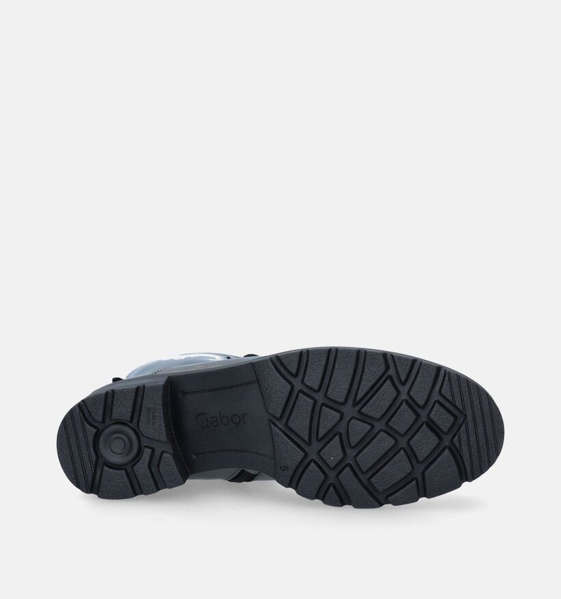 Gabor OptiFit Zilveren Bottines voor dames (348074) - geschikt voor steunzolen