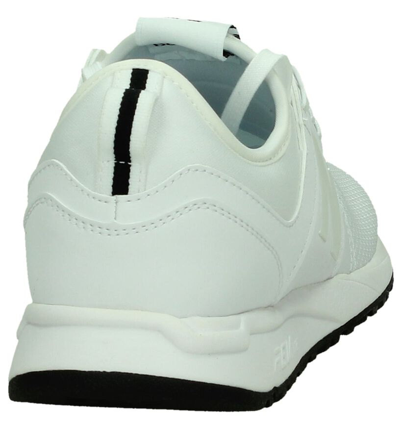 New Balance 247Baskets basses en Blanc en textile (190747)