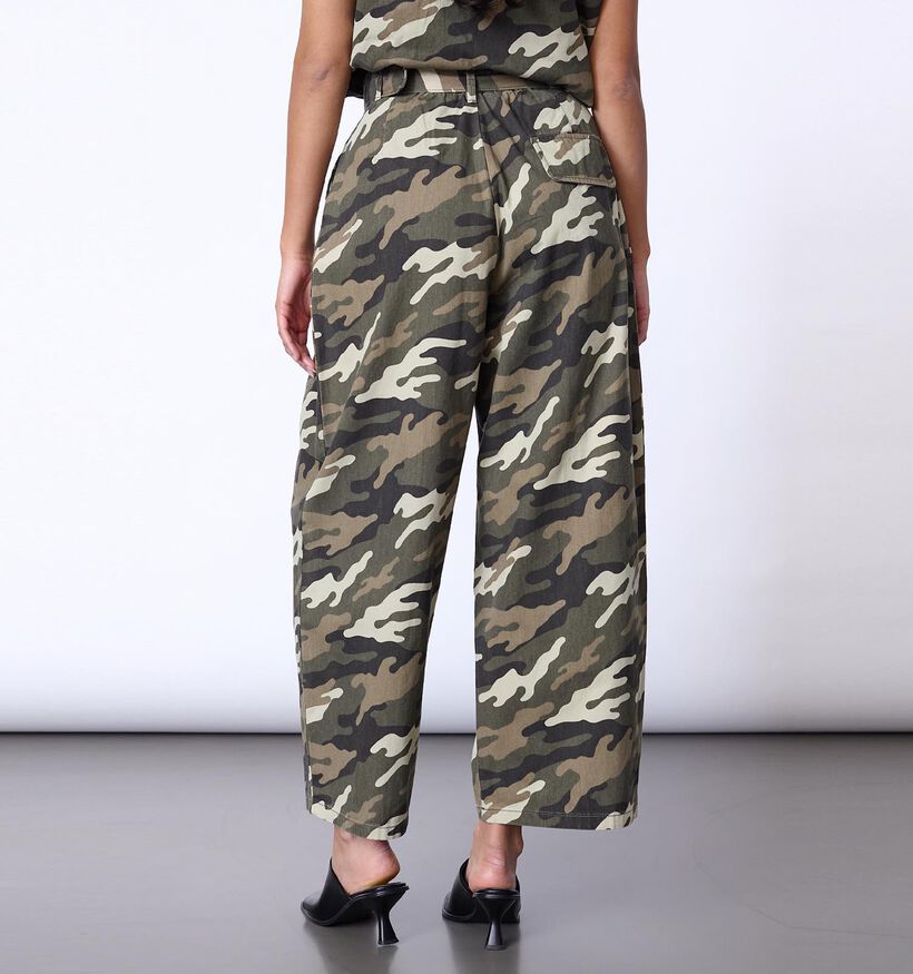 Sisters Point Gaki Pantalon classique en Vert pour femmes (384431)