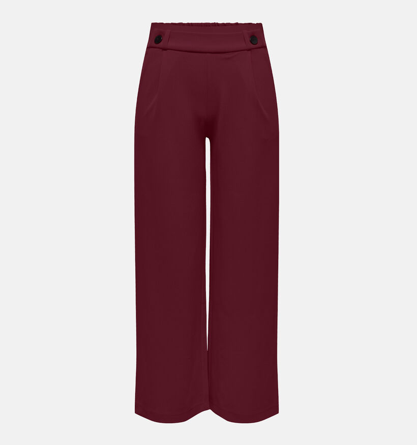 JDY Pantalons classiques en Bordeaux L34 pour femmes (359981)