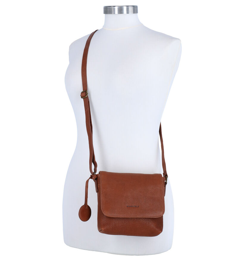 Burkely Ranger Zwarte Crossbody Tas in leer (292556)