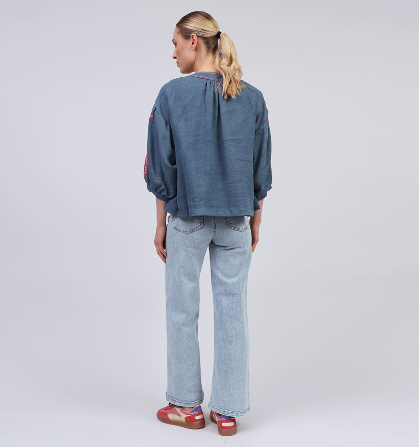 Orfeo Jenat Blauwe Korte Jas voor dames (358546)