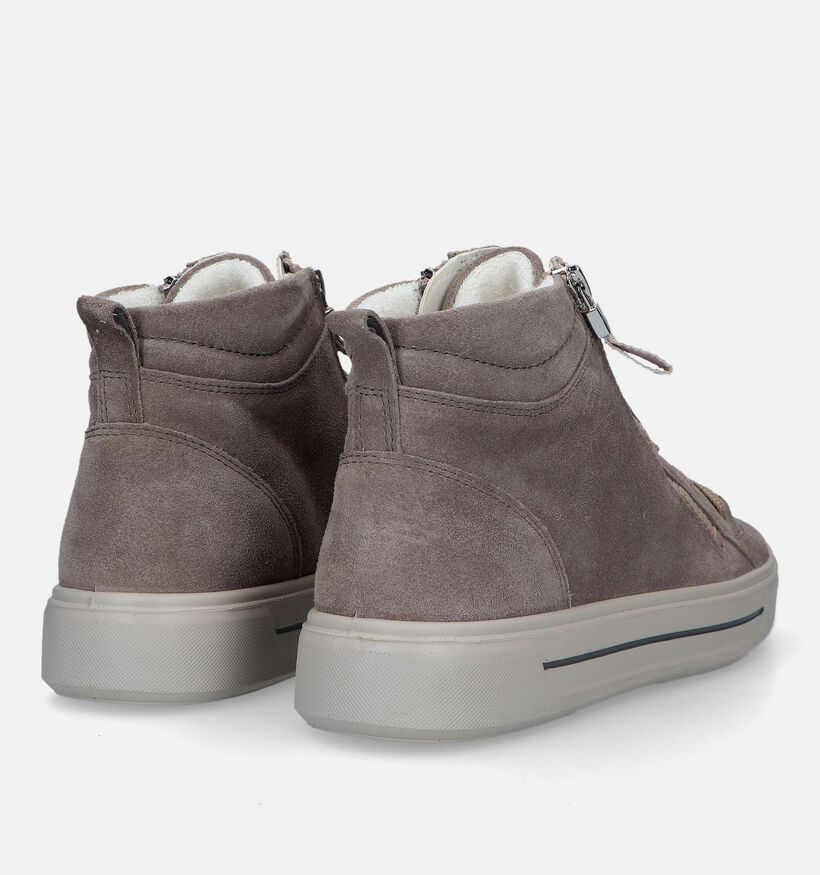 Ara Courtyard 2.0 Baskets en Taupe pour femmes (328809) - pour semelles orthopédiques