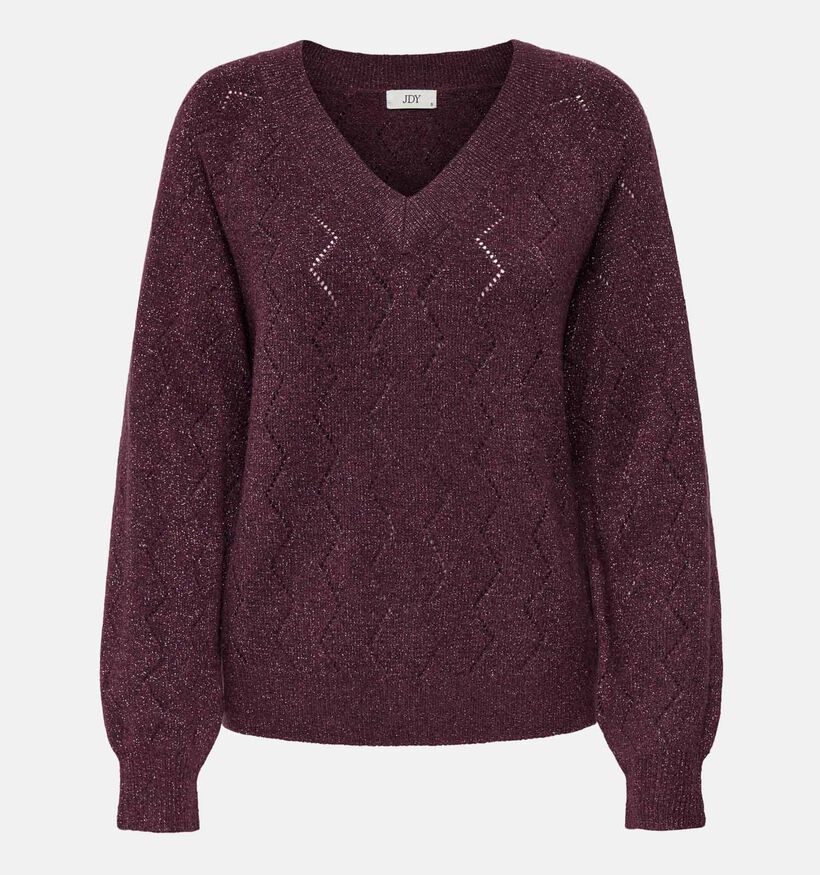 JDY Aspen Life Bordeaux Pull voor dames (365267)