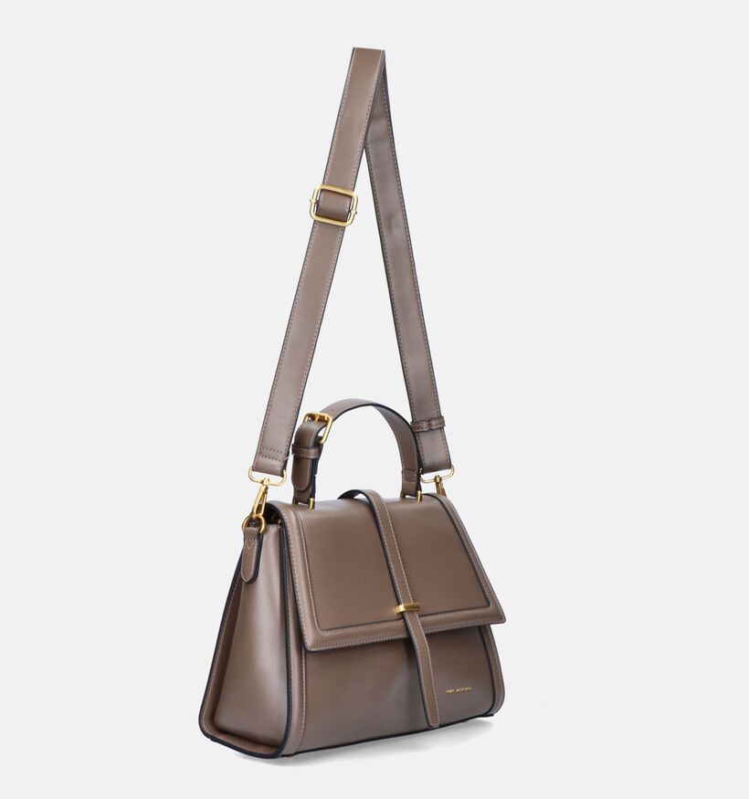 Mac Alyster Sac à main avec bandoulière en Taupe pour femmes (348609)