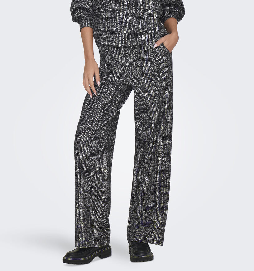 JDY Bailee Pantalon large en Noir L32 pour femmes (348644)
