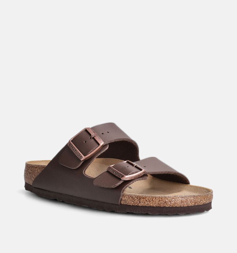 Birkenstock Arizona Bruine Slippers voor dames (351899)