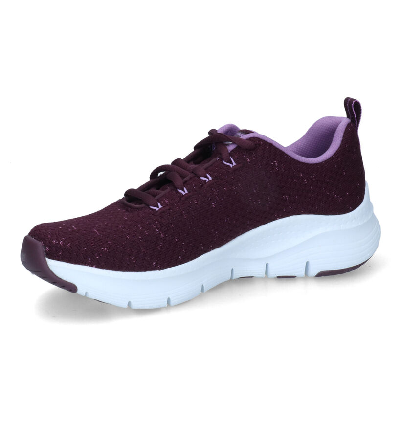 Skechers Arch Fit Glee For All Bordeaux Sneakers voor dames (314072) - geschikt voor steunzolen