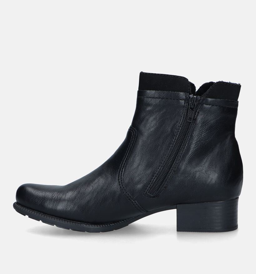 Rieker Bottines avec talon en Noir pour femmes (331650)