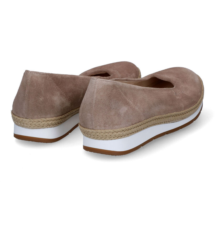 Gabor Easy Walking Taupe Ballerina's in daim (306217)