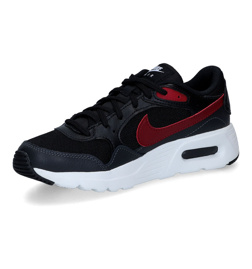 Nike Air Max Baskets en Noir pour filles, garçons (316241)