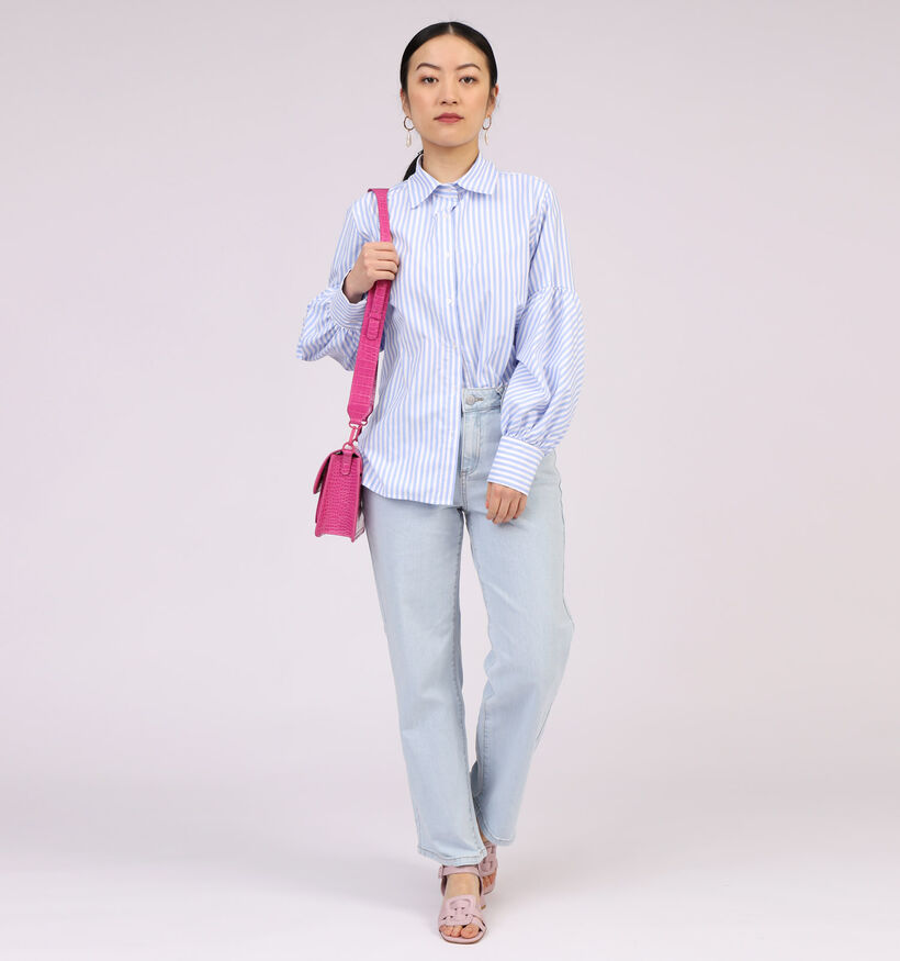 Mexx Blauw Gestreept Hemd (313274)