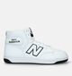 New Balance BB 480 Baskets en Blanc pour hommes (327253) - pour semelles orthopédiques