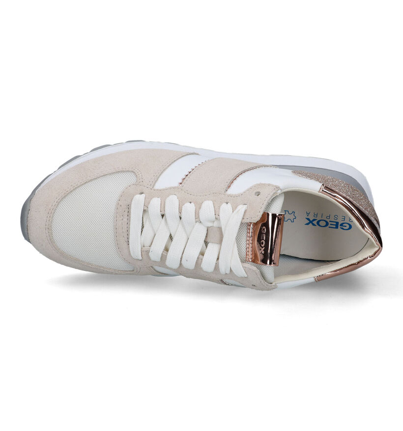 Geox Spherica Vseries Baskets en Gris en daim (326648)