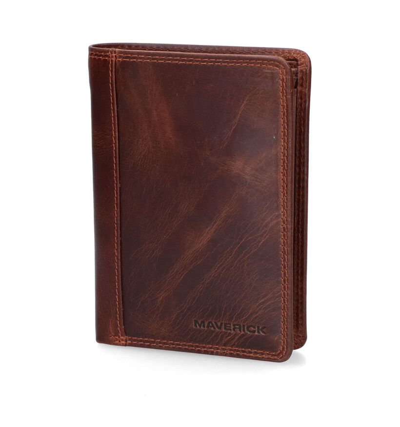 Maverick Portefeuille en Brun pour hommes (358812)