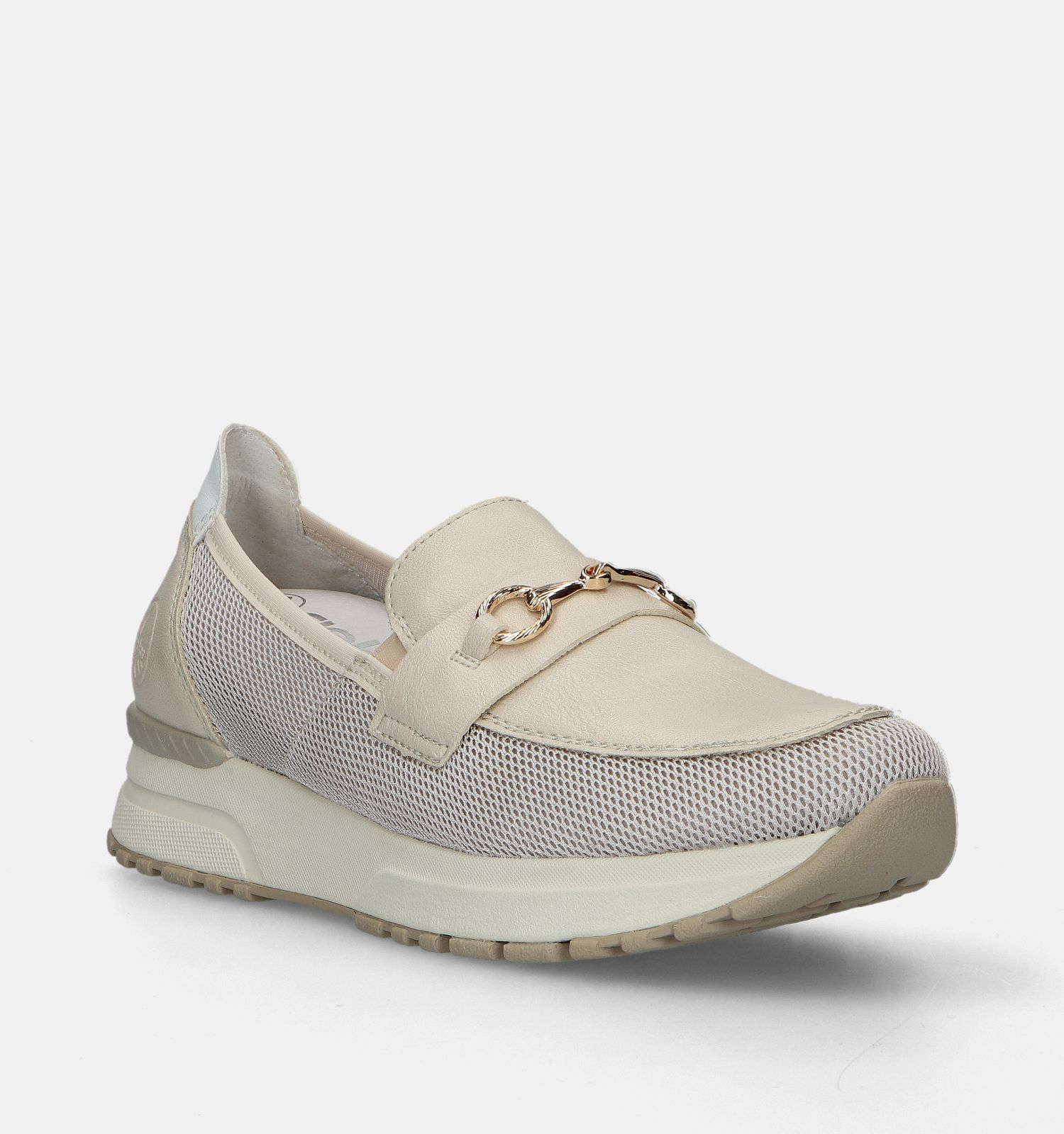 Rieker Beige Instappers voor steunzolen Dames Lage schoenen Online op TORFS.BE