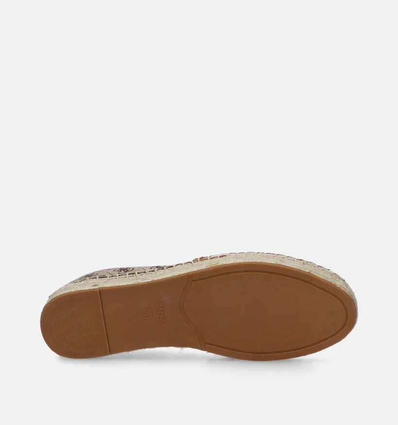 Guess Jolande Espadrilles en Brun pour femmes (340072)