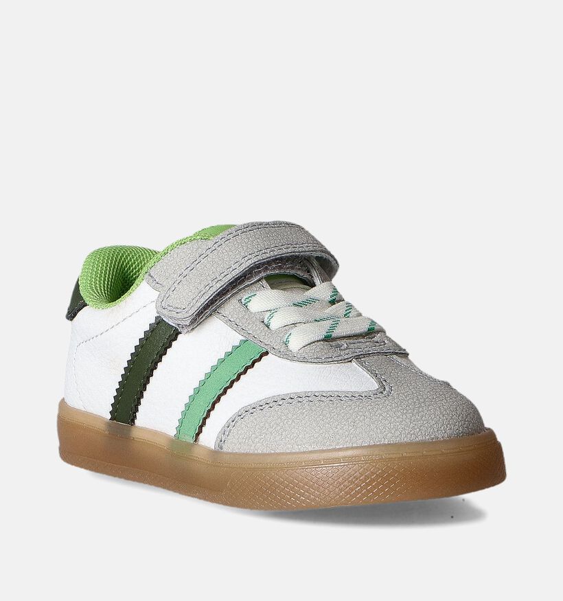Milo & Mila Chaussures pour bébé en Blanc pour garçons (354425) - pour semelles orthopédiques