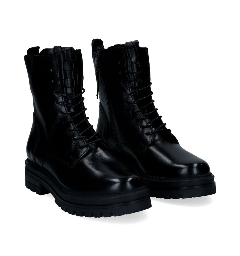 Mjus Boots à lacets en Noir pour femmes (297883)