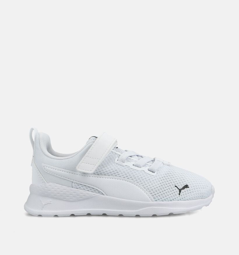 Puma Anzarun Lite Witte Sneakers voor meisjes (375579) - geschikt voor steunzolen