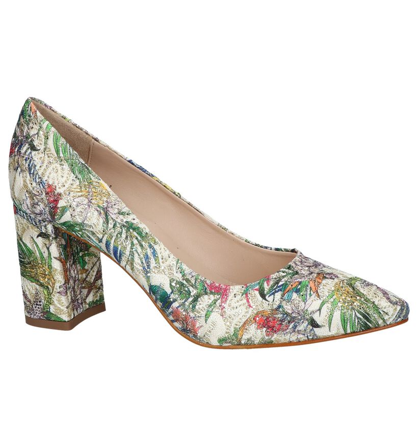 Multicolor Pumps JHay in stof (247953)