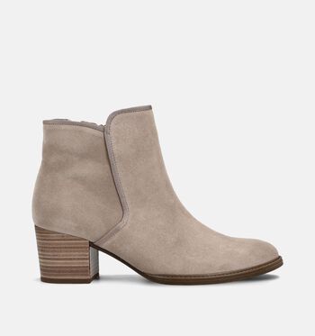 Enkellaarzen beige