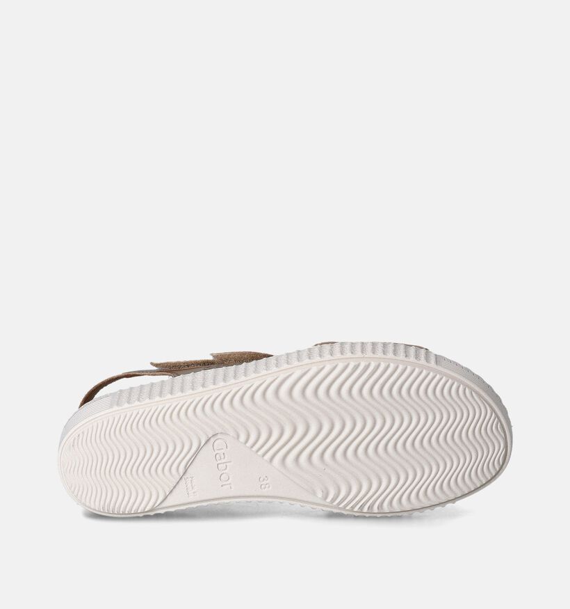 Gabor Gouden Sandalen voor steunzolen voor dames (355104) - geschikt voor steunzolen