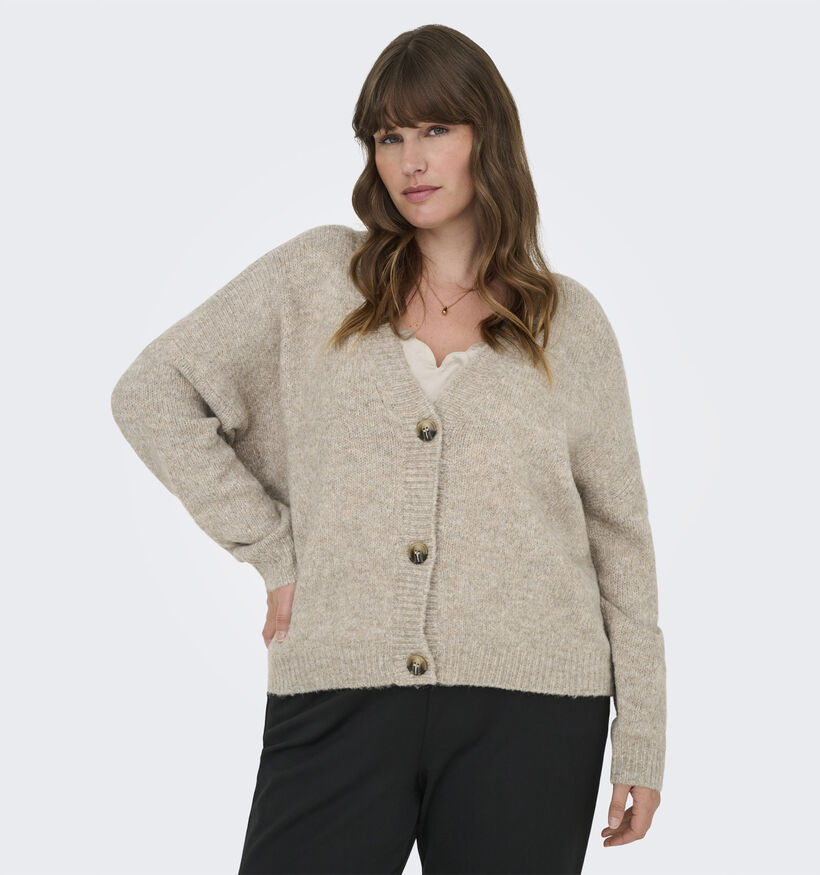 ONLY Carmakoma Zoey Gilet en Beige pour femmes (371837)