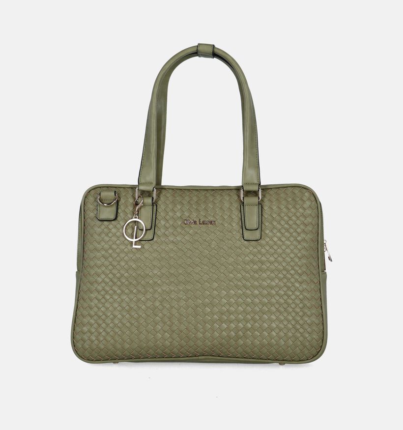Olivia Lauren Sofia Sac ordinateur en Vert pour femmes (378540)