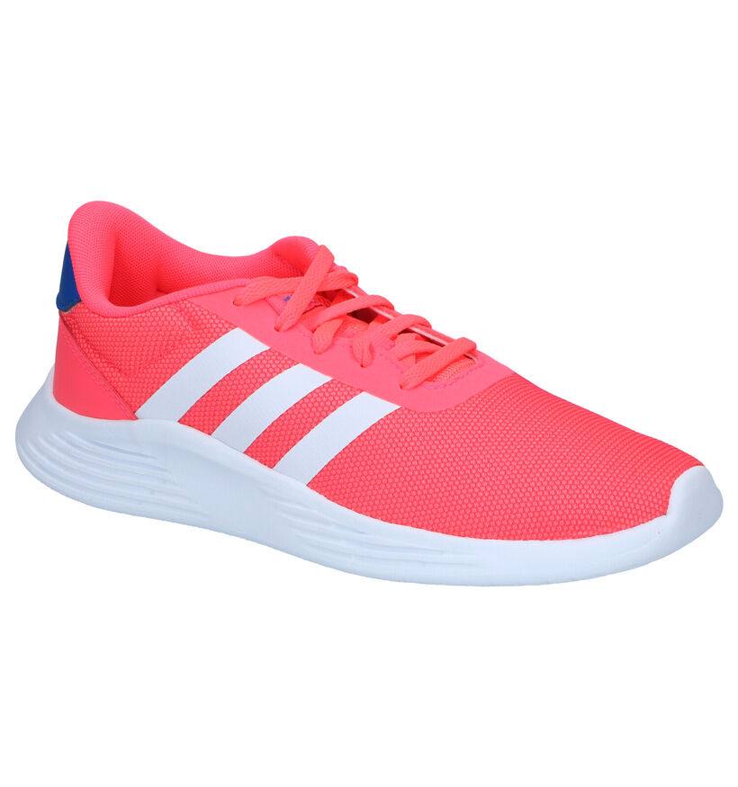 adidas Lite Racer 2.0 Baskets en Rose en simili cuir (293303)