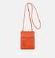 Crinkles Oranje Crossbody Tas voor dames (342319)