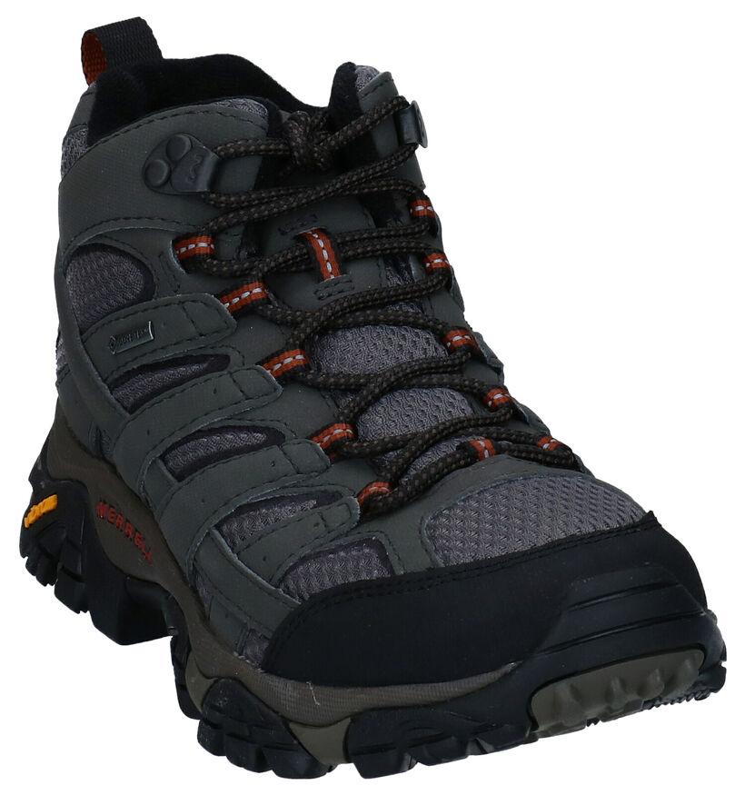 Merrell Moab 2 Mid Chaussures de randonnée en Gris en textile (292324)