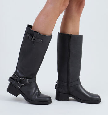 Poelman Bottes Noir