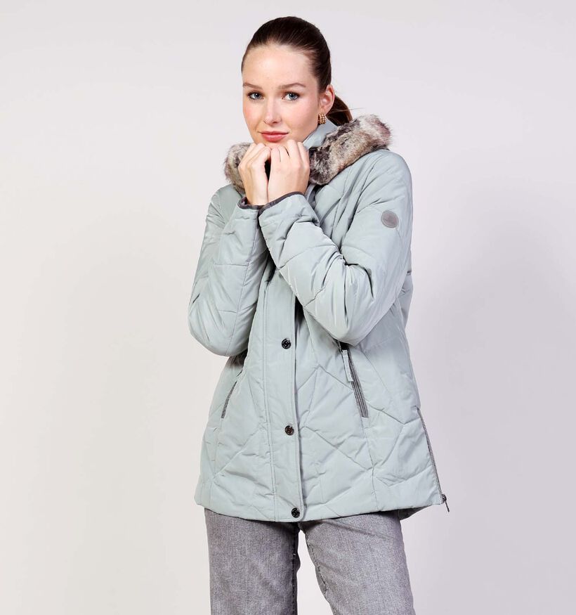 Barbara Lebek Groene Halflange Jas voor dames (362842)