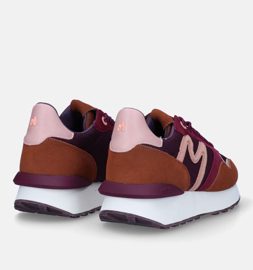 Mexx Juju Baskets en Mauve pour femmes (329241) - pour semelles orthopédiques