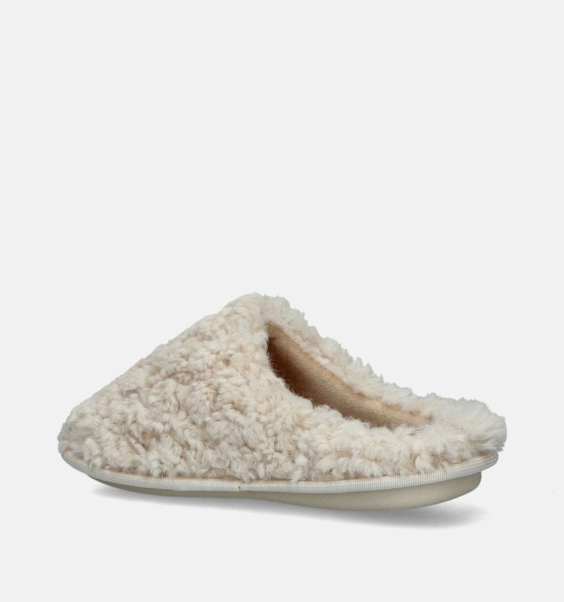 Torfs Home Beige Teddy Pantoffels voor dames (349385)